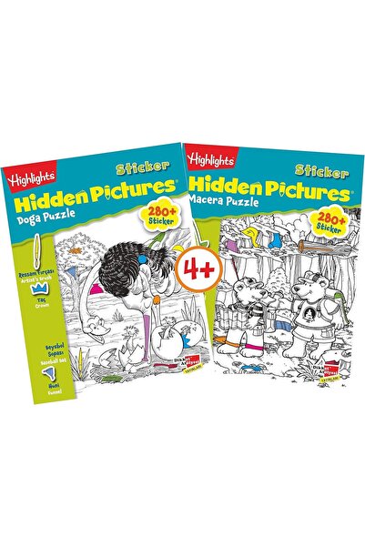 Nacario Nrcrioshop Highlights Hidden Pictures 2'Li Set 1201248