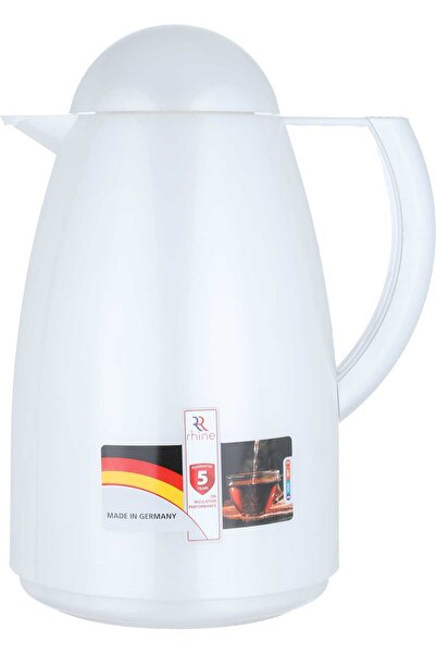 Generic ترمس مرصع بأحجار الراين، سعة 1.5 لتر، وعاء داخلي من الزجاج حراري ، غل...