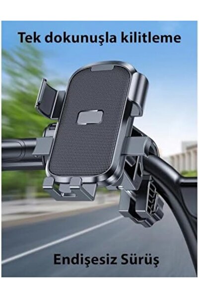 Nacario Nrcrioshop Nr76 Motorcycle and Bicycle Phone Holder Single Hand Use M...