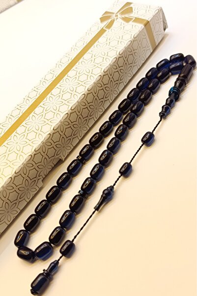 hobihanem 6*9mm İmame Halkalı Kapsül Kesim Orijinal Ateş Kehribar Tesbih