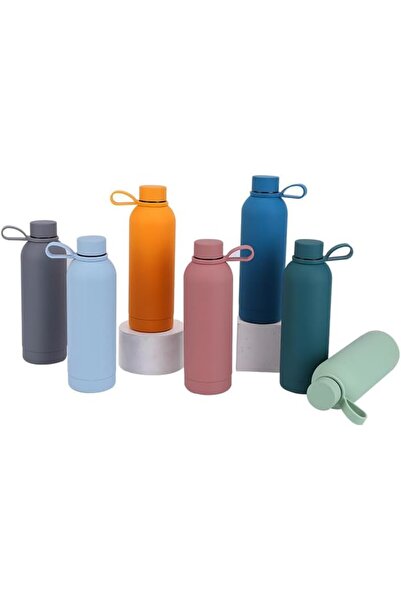 Nacario ترمس نركريوشوب ببطانة داخلية من الفولاذ 750 مل برتقالي Skm005 1201248