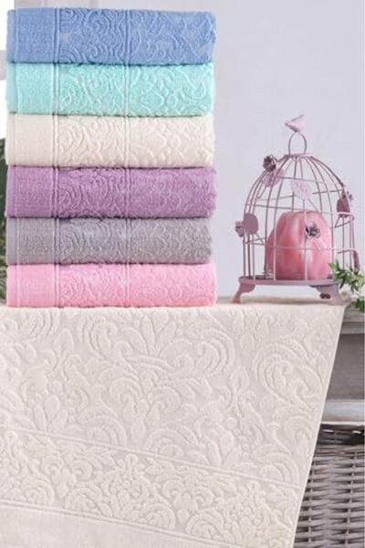 Nacario Nrcrioshop Soft Textiles |   6-Piece 50X90 cm Hand & Face Towel Set C...