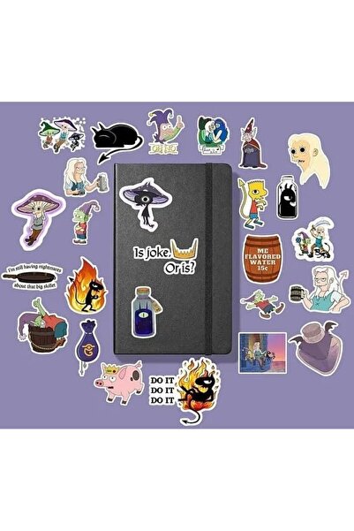 Nacario حزمة ديسينشانتمنت من نركريوشوب/ملصقات دفتر يوميات بوليت جورنال، ملصق ...