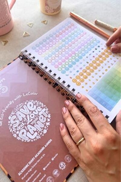 Nacario NrcrioShop أجندة أكاديمية 17x24 سم حلزونية الشكل 25/26 1201248