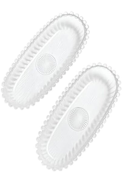 Nacario Nrcrioshop Mta -Tech Set of 2 Glass Snack Bowls – Oval Stylish Design...