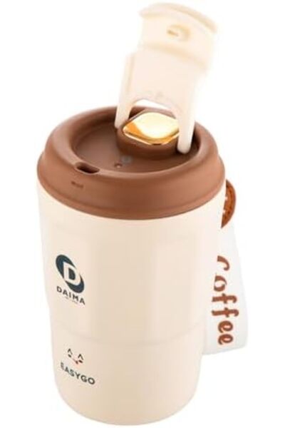 Nacario Nrcrioshop Daima Easygo Glass Thermos White 380 ml 1201248