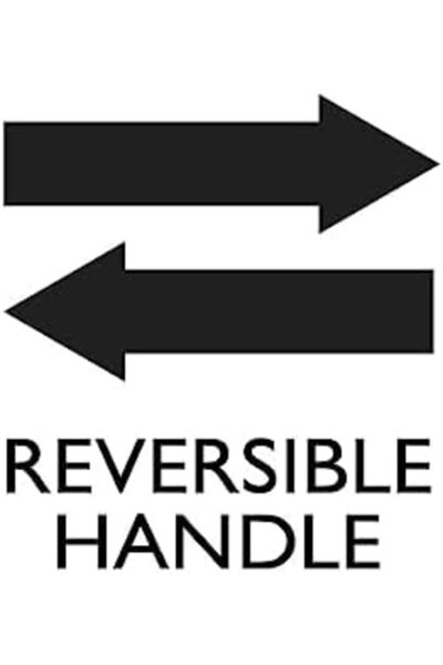 Nacario مقبض باب دخول قابل للتعديل في اتجاهين من NrcrioShop 750505، نيكل 1201248