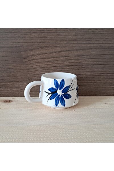 Artiser كوب سيراميك مزخرف بالزهور مع تغليف خاص لعيد الحب، كوب سيراميك