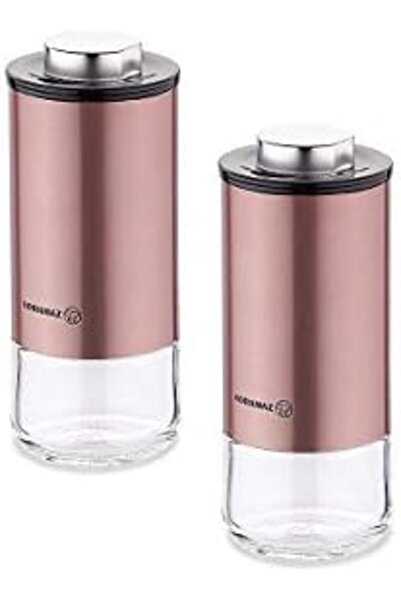 Yıldızan Esnshop Stora Plus Rosegold Salt and Pepper Shaker Set 1209132