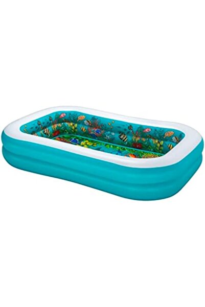 Yıldızan Trndystorex 3D Undersea Adventure Şişirilebilir Oyun Havuzu 2,62 m x...