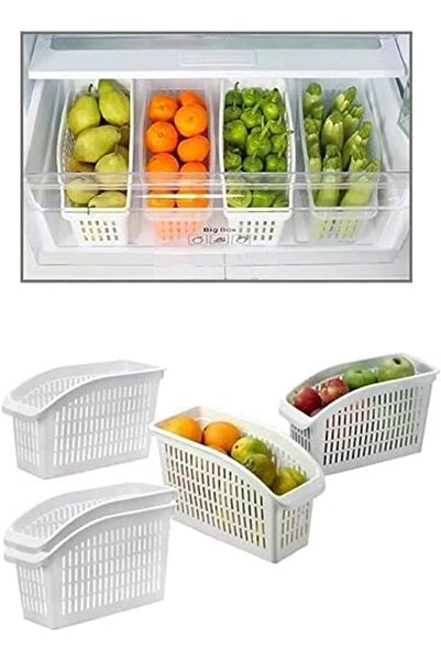 Yıldızan Esnshop Refrigerator Organizer, Organizer Set of 4 1209132