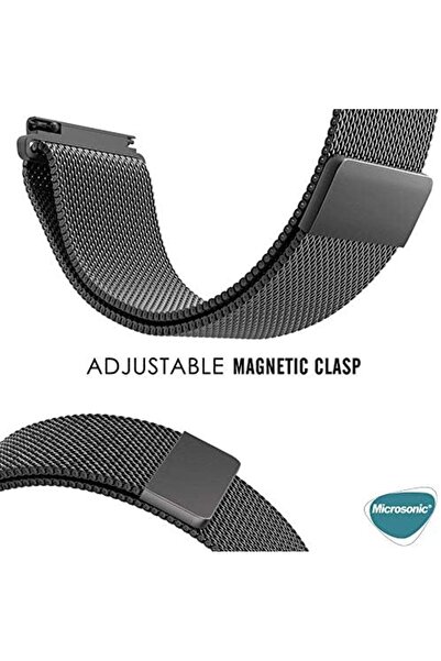 Nacario حزام أسود من نوع NrcrioShop 2 Pro Milanese Loop 1201248