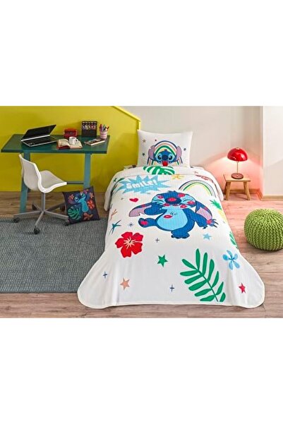 Nacario Nrcrioshop Stitch Standard Cotton Duvet Cover Set , Multi-Color, Sing...