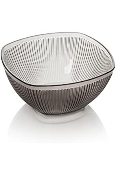 Yıldızan وعاء سلطة مربع الشكل من esnshop باروك صغير الحجم مدخن 1209132