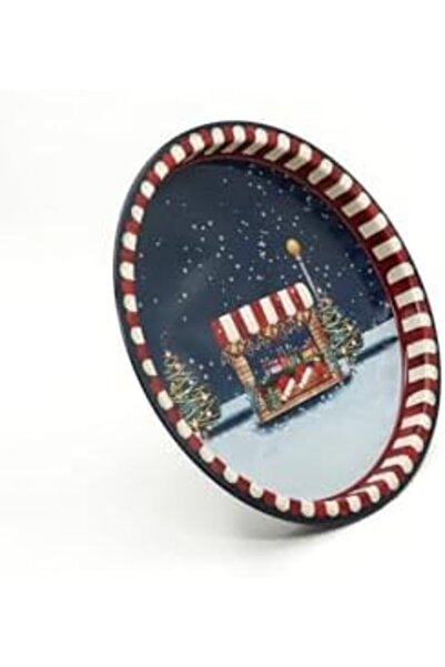 Nacario صينية معدنية ذات طابع خاص من نركريوشوب، 31.5 سم (تارت) 1201248