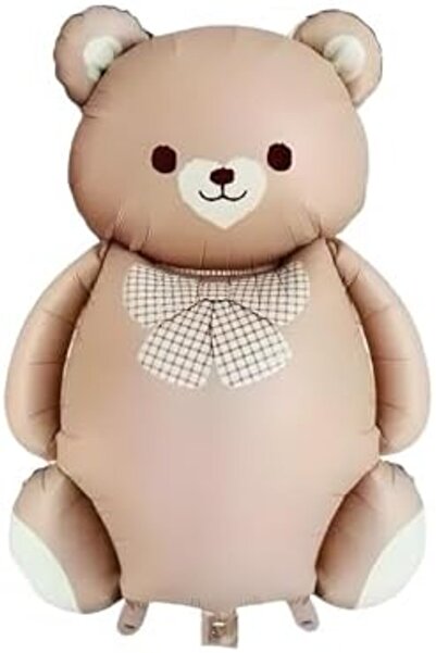 Nacario NrcrioShop بالون ريترو كبير على شكل دب كراميل 65,5-90 سم 1201248