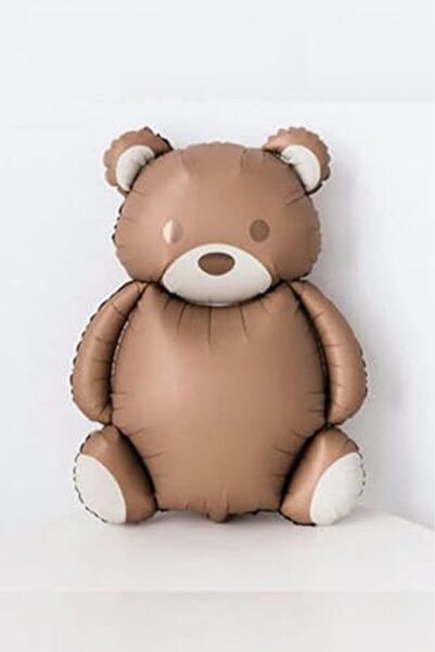 Nacario NrcrioShop بالون ريترو كبير على شكل دب بني 89-72 سم 1201248