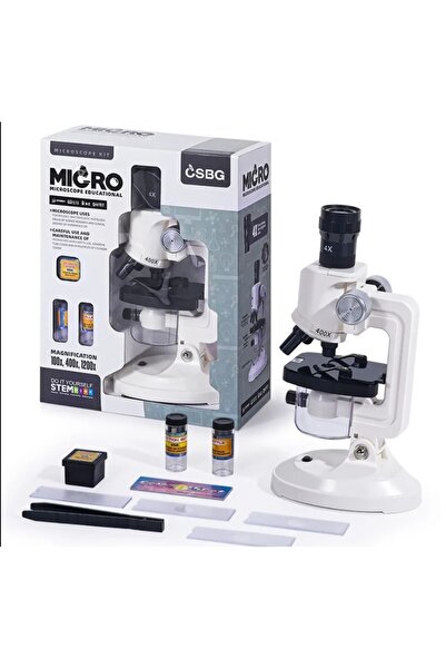 ozbience Eğitim ve Deney İçin Yüksek Kaliteli Mikroskop Seti