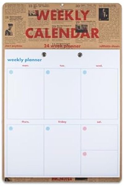 Nacario تقويم الحائط للتخطيط الأسبوعي من نركريوشوب 1201248