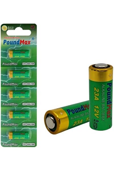 Yıldızan brkshop 5 adet 23A 12 V alkali pil, 23AE, A23, LRV08, MN21, V23GA, A...