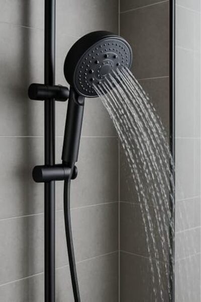 Nacario رأس دش أسود من متجر NrcrioShop - ضغط عالي، موفر للمياه، سهل التركيب، ...