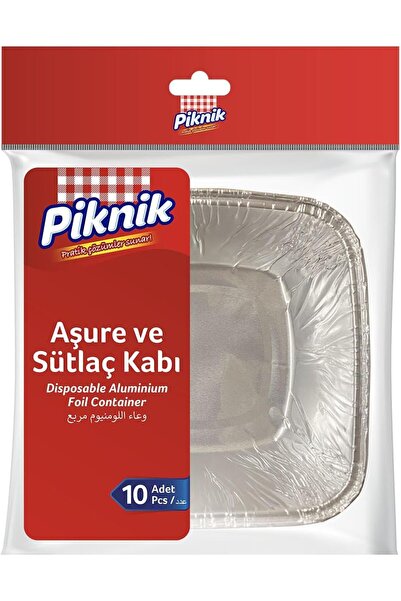 Yıldızan Esnshop Picnic Ashura Rice Pudding Container 10 Pieces 1209132