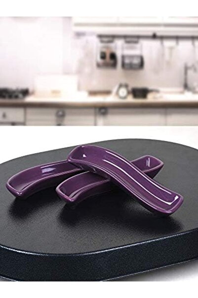 Nacario NrcrioShop وعاء زيتون أرجواني عاجي 18 سم 3 قطع 1201248