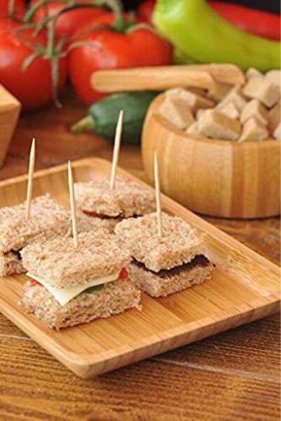 Nacario Nrcrioshop Bamboo m Verdure 4-Piece Multi-Purpose Snack Bowl Btve1 12...