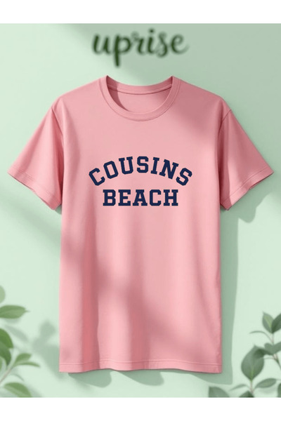 Vordevia Cousins Beach Printed Cotton Oversize T-Shirt