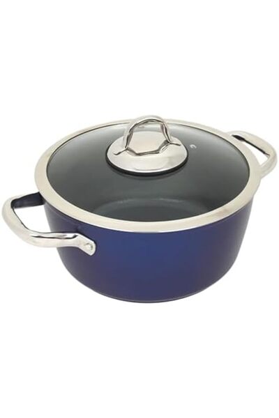 Nacario Nrcrioshop Titanium 24cm Pot, Steel Handle, Special Framed Glass Lid ...