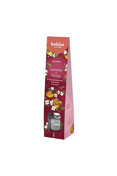 Bolsius Difuzor Floral Fusion cu bețișoare, iasomie și mango, 30 ml