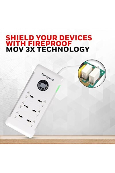 Nacario NrcrioShop مقبس كهربائي متعدد، 6 مقابس، كابل تمديد 1201248