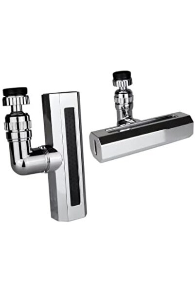 Yıldızan esnshop صنبور فاخر من الكروم الفضي، 4 وظائف، 360 درجة °   رأس متحرك،...