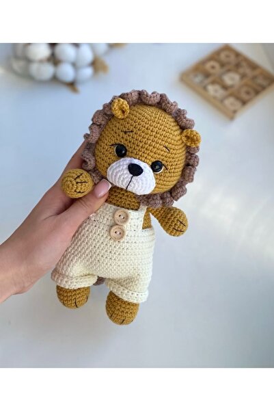 elizi dünyası El örgüsü Amigurumi Aslan Leo