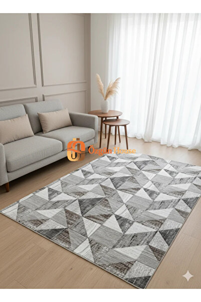 Dinarsu Elite Modern Jel Tabanlı Kaymaz Halı 2