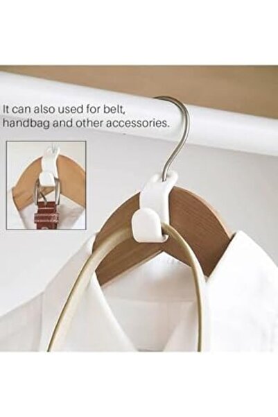 Nacario Nrcrioshop Life 5 Pieces Clothes Hanger Connection Hook Apparatus Org...