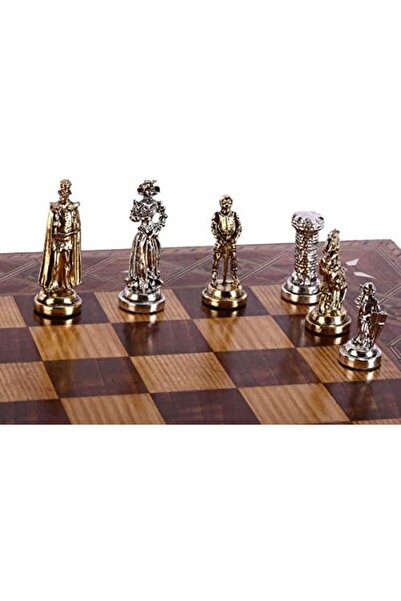 Nacario Nrcrioshop Medium Size Metal English Chess Piece Shiny 1201248