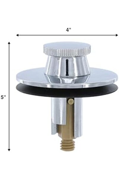 Nacario Nrcrioshop 88599 Lift and Rotate Bathtub and Bathroom Drain Stopper, ...