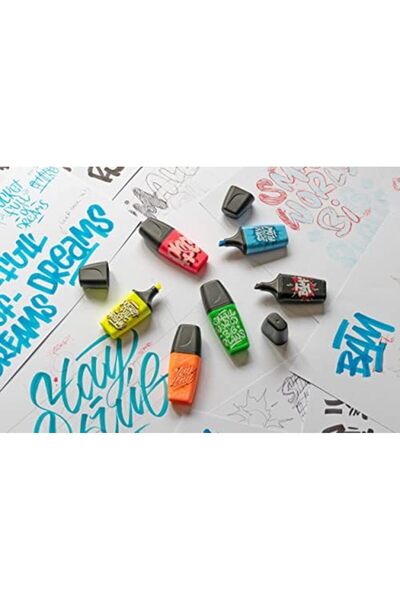 Nacario NrcrioShop Mini من snooze one - قلم تحديد - أصفر 1201248