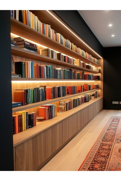 Grcstyle Ledli Kitaplık, Ledli Raf