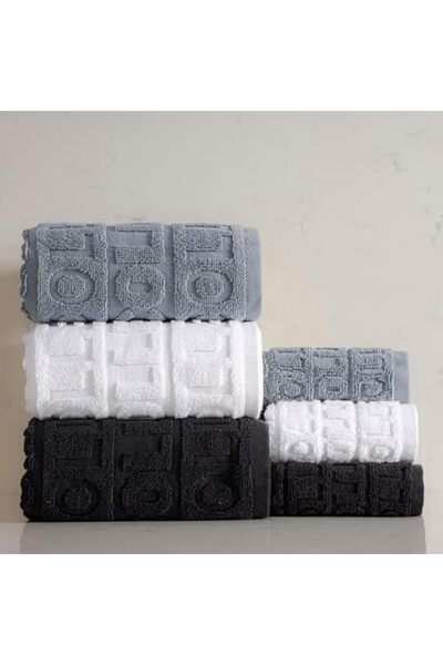 Nacario Nrcrioshop Barnes Face Towel Black 50X80 1201248