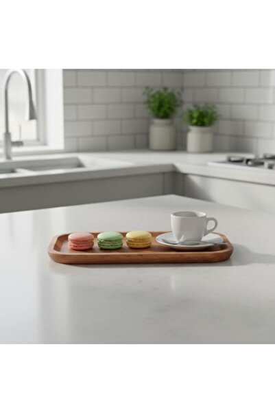 Nacario Nrcrioshop Natural Acacia Wood Presentation Plate, Acacia Appetizer P...