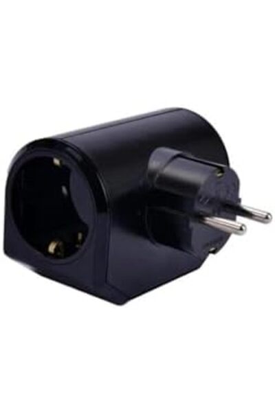 Nacario NrcrioShop Plus مقبس كهربائي مزود بقابس أرضي مانع لتسرب التيار للأطفا...