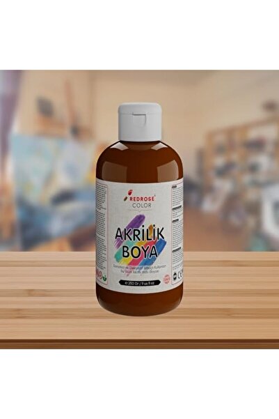 Yıldızan Esnshop Brown Acrylic Paint 250Gr 1209132