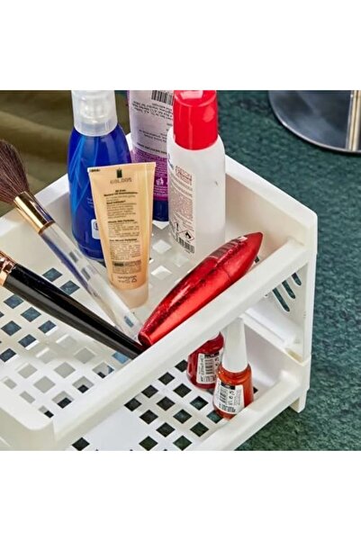 Yıldızan Esnshop 2-Tier Makeup Organizer Organizer Table Organizer Bathroom O...