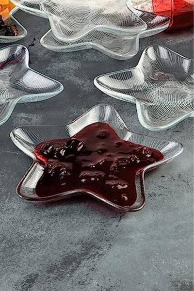 Nacario Nrcrioshop Special Design Starfish 6-Piece Snack Presentation Set 120...