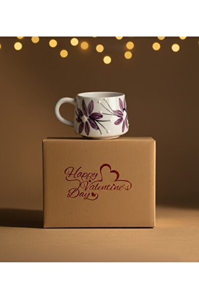 Artiser Valentine's Day Special Ceramic Mug with Floral Decoration and Custom...