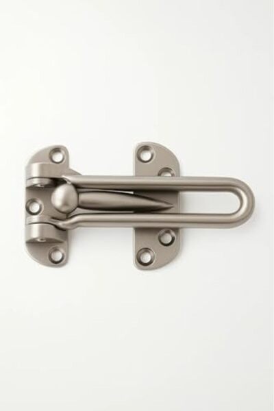 Nacario قفل أمان للباب من نركريوشوب، قابل للتعديل، مشبك أمان للباب، 10 سم، مت...