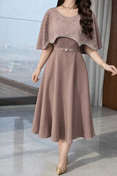 BYNAN soft midi dress