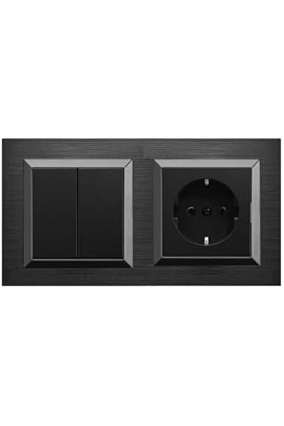 Nacario مجموعة NrcrioShop Quantum Black المكونة من قطعتين من محول التيار الكه...